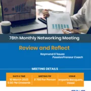 BCBA's 78th Monthly Meeting Invite