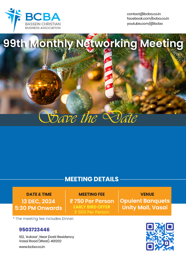 99th Monthly Networking Meeting