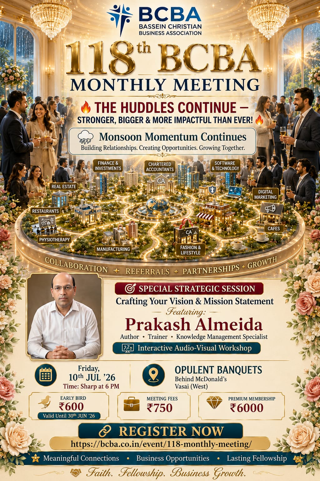 BCBA's 119th Meeting Invite